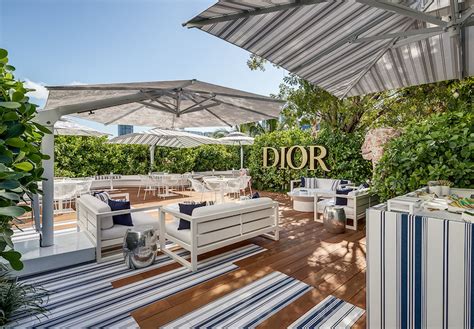 dior lunch miami|dior's rooftop cafe Miami.